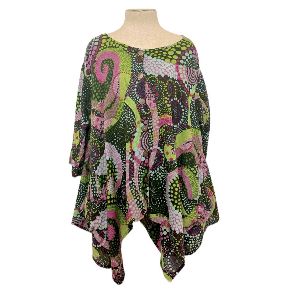 Whimsical Pocketed Tunic Top
